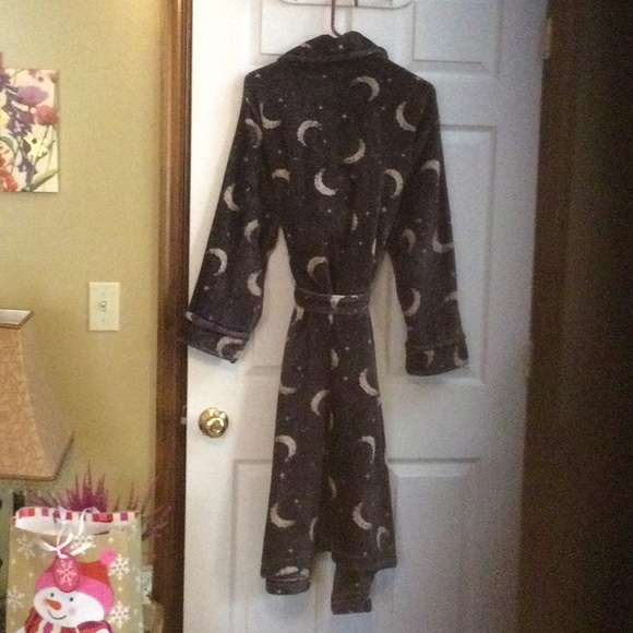 Sonoma Dark Grey Moon Print Robe - Picture 4 of 5